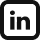 icono linkedin negro